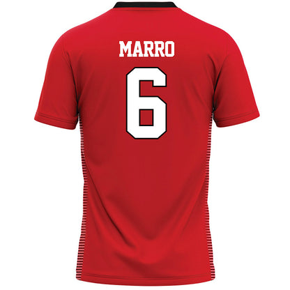 Davidson - NCAA Women's Lacrosse : Sophia Marro - Red Lacrosse Jersey