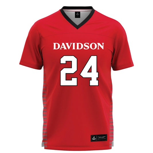 Davidson - NCAA Women's Lacrosse : Shannon Hendrick - Red Lacrosse Jersey