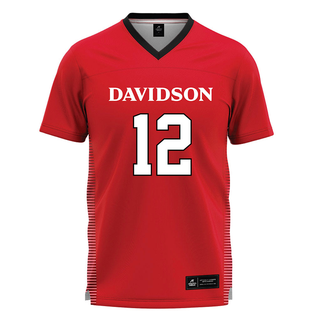 Davidson - NCAA Women's Lacrosse : Brooke Ross - Red Lacrosse Jersey