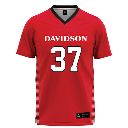 Davidson - NCAA Women's Lacrosse : Payton Cheedle - Red Lacrosse Jersey