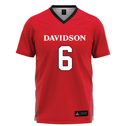 Davidson - NCAA Women's Lacrosse : Sophia Marro - Red Lacrosse Jersey