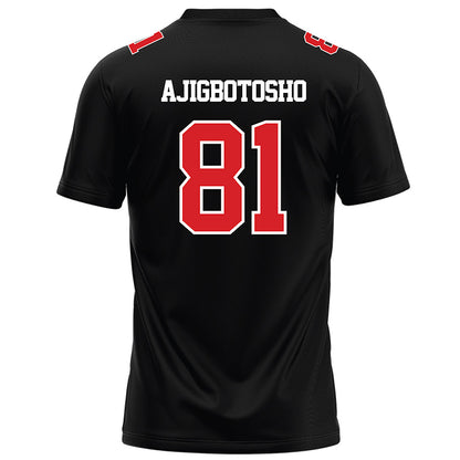 Davidson - NCAA Football : Alani Ajigbotosho - 2023 Black Football Jersey