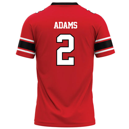 Davidson - NCAA Football : Mari Adams - 2023 Red Football Jersey