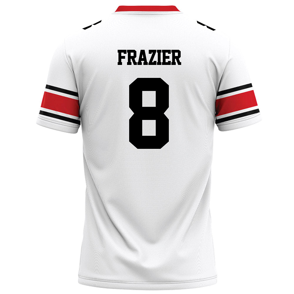 Davidson - NCAA Football : Andrew Frazier - 2023 White Football Jersey