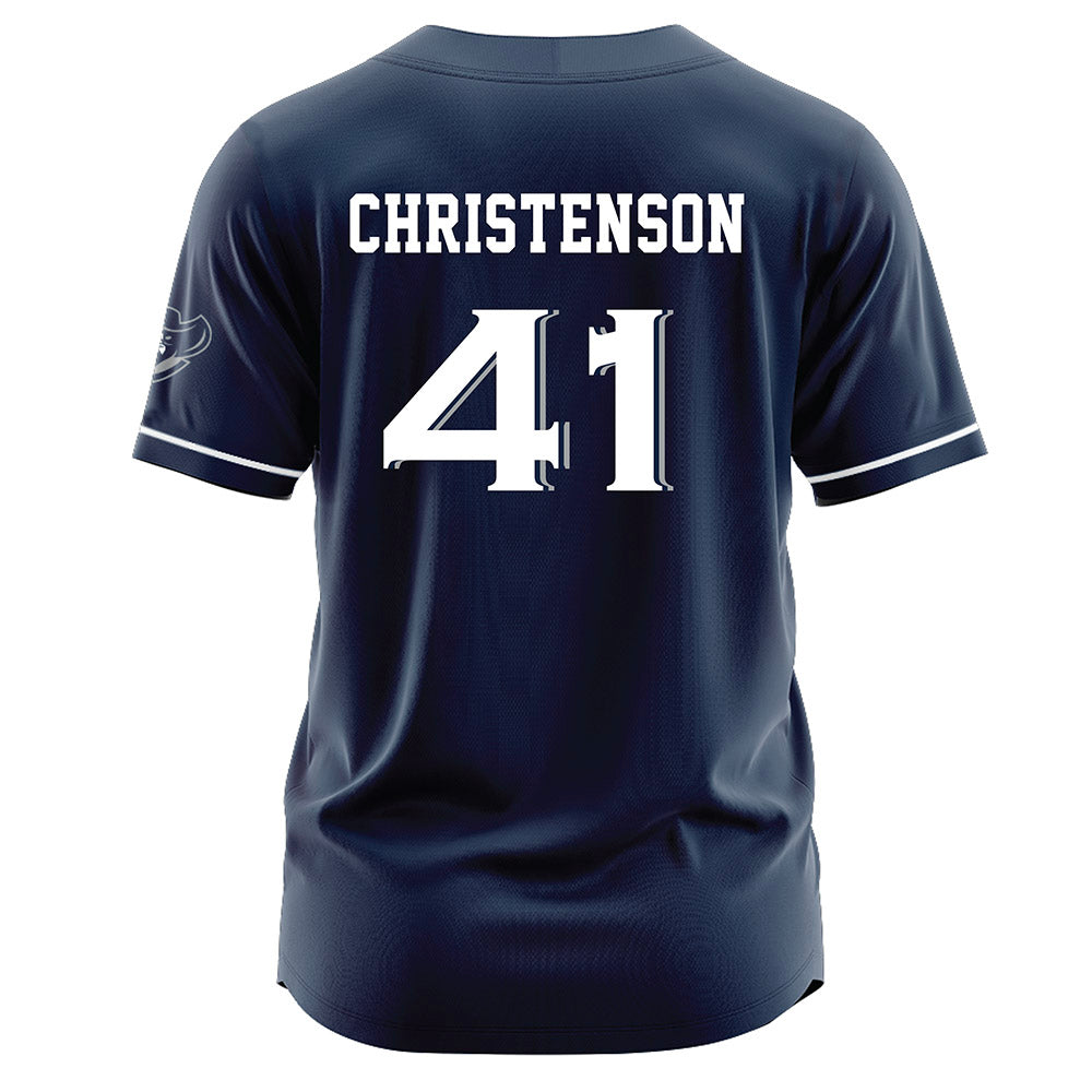 Xavier - NCAA Baseball : Carter Christenson - Jersey-1