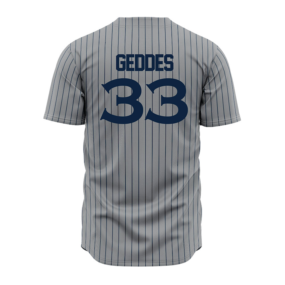 Xavier - NCAA Baseball : Trevor Geddes - Jersey