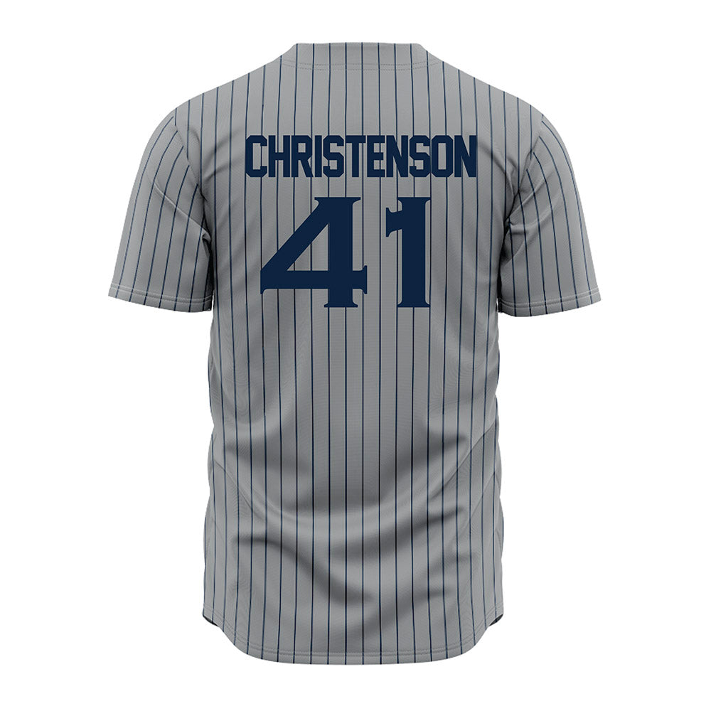 Xavier - NCAA Baseball : Carter Christenson - Jersey-1