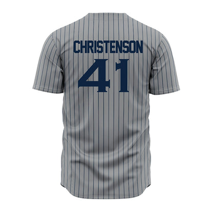 Xavier - NCAA Baseball : Carter Christenson - Jersey-1