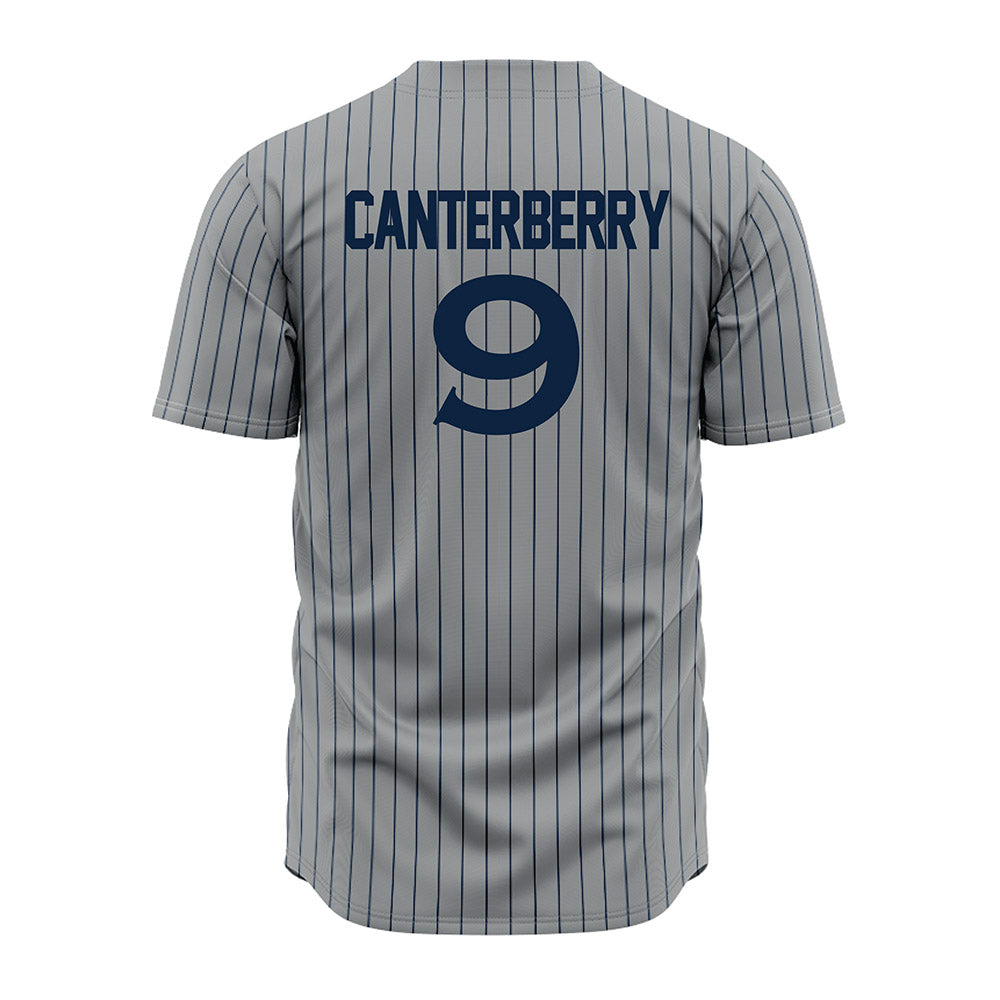 Xavier - NCAA Baseball : Donavan Canterberry - Jersey-1