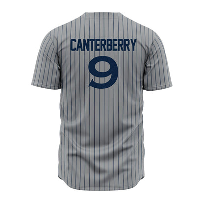Xavier - NCAA Baseball : Donavan Canterberry - Jersey-1