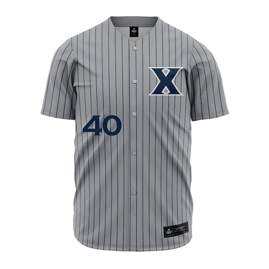 Xavier - NCAA Baseball : Karter Muck - Jersey-0
