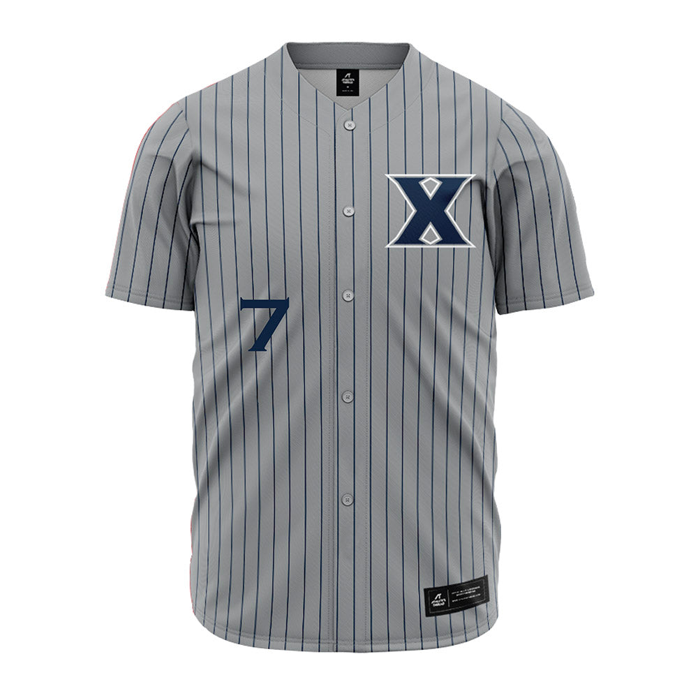 Xavier - NCAA Baseball : Tanner Thomas - Jersey-0