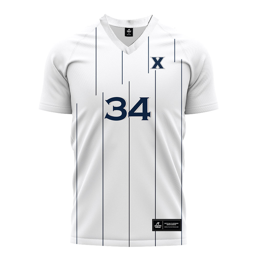 Xavier - NCAA Men's Soccer : Connor Dora - Soccer Jersey-0
