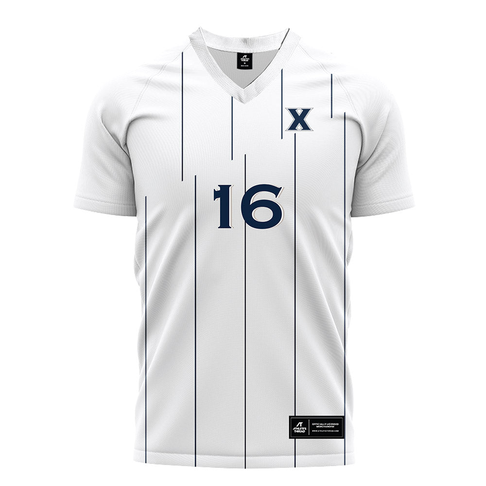 Xavier - NCAA Men's Soccer : Alejandro Silvestrini - Soccer Jersey-0
