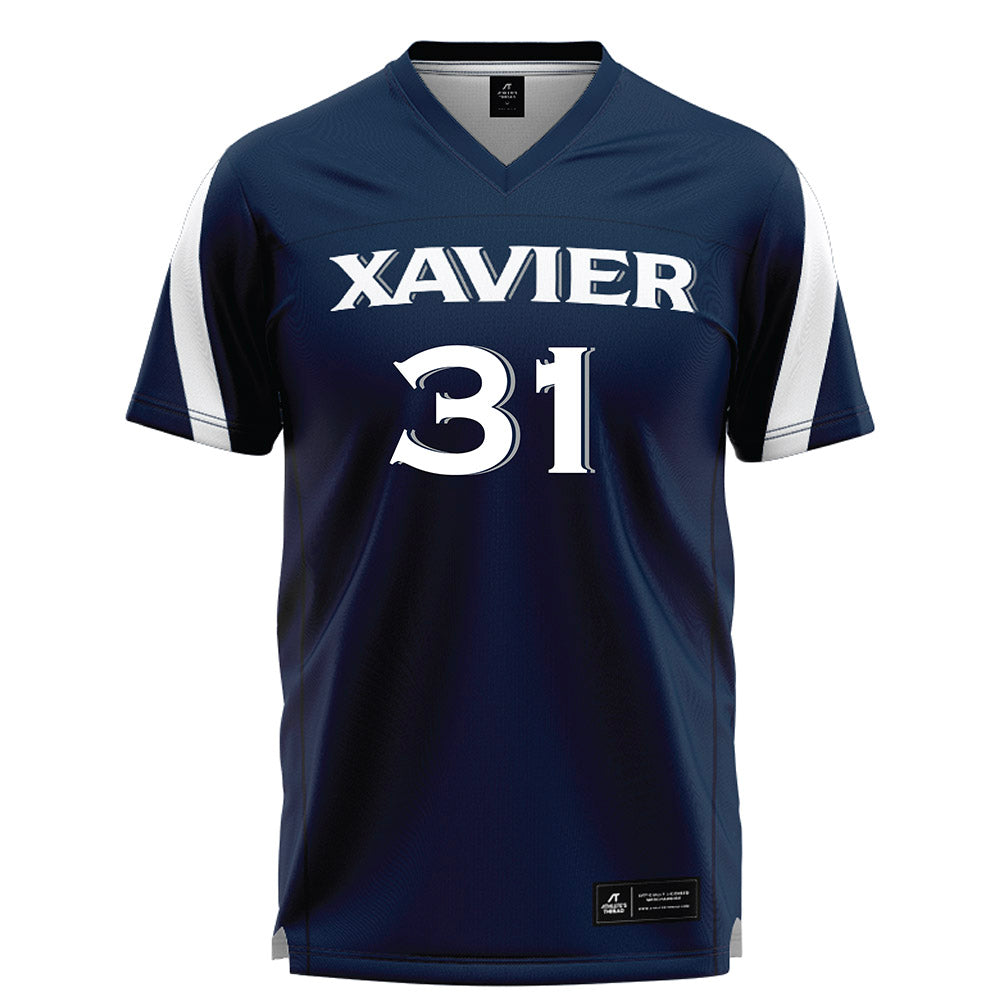Xavier - NCAA Women's Lacrosse : Genevieve Hathaway - Lacrosse Jersey-0