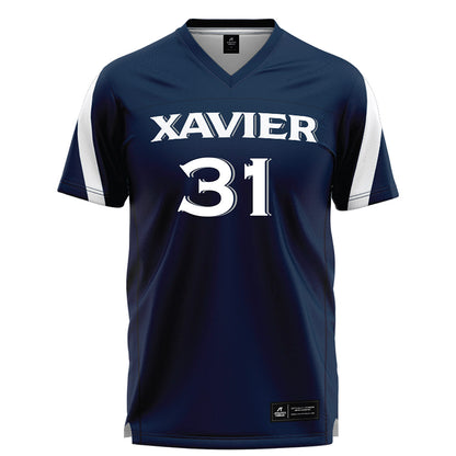 Xavier - NCAA Women's Lacrosse : Genevieve Hathaway - Lacrosse Jersey-0