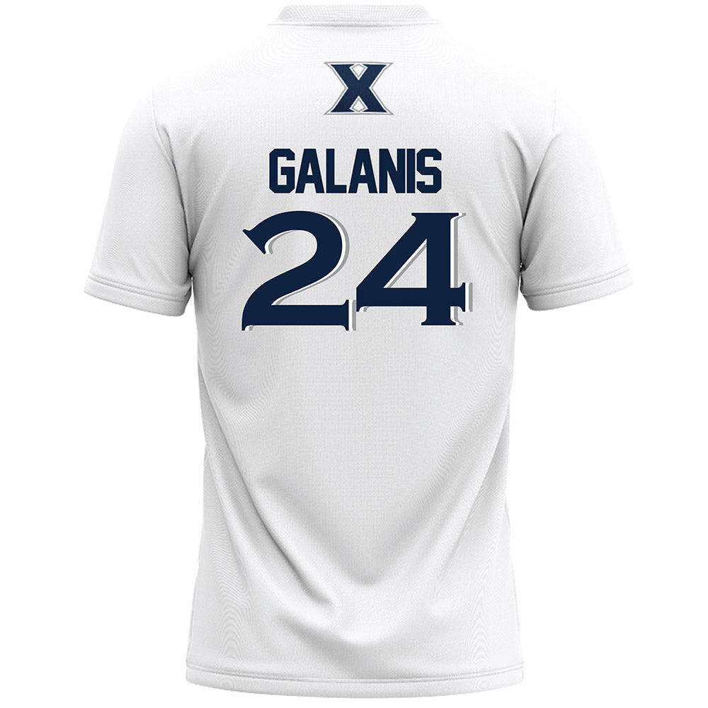 Xavier - NCAA Women's Lacrosse : Grace Galanis - Lacrosse Jersey-1