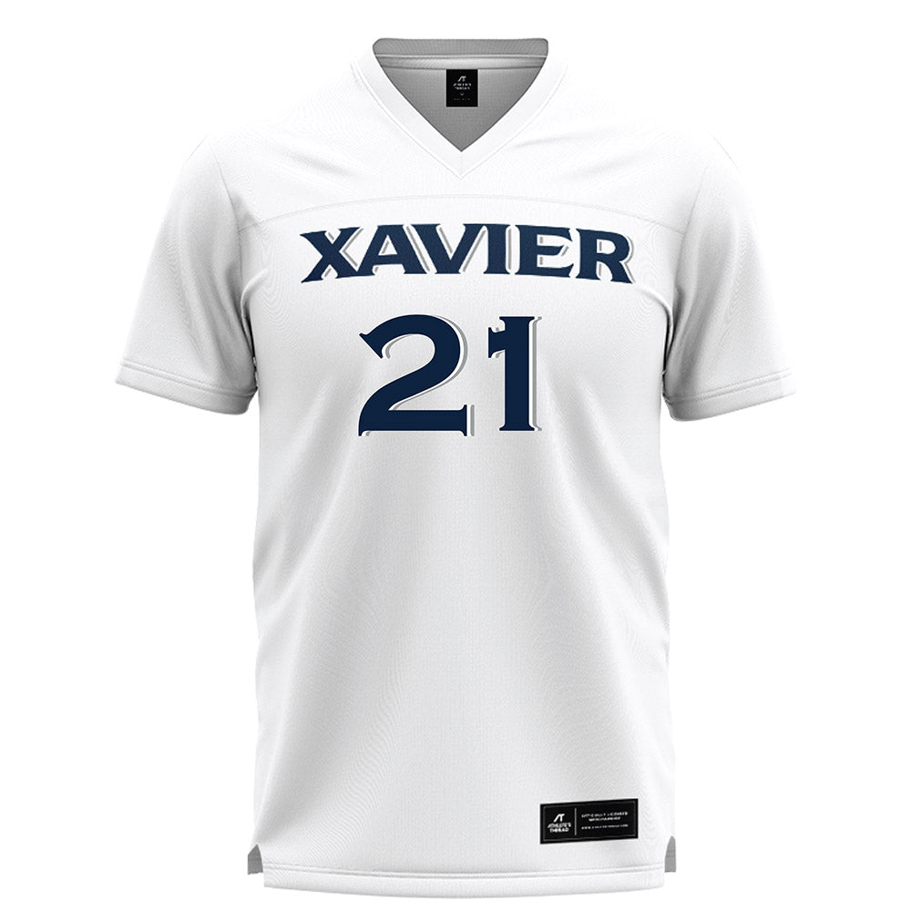 Xavier - NCAA Women's Lacrosse : Addi Joerres - Lacrosse Jersey-0