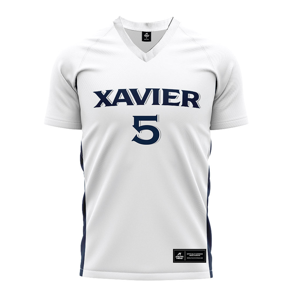 Xavier - NCAA Women's Soccer : Nastassja Garrett - Soccer Jersey-0