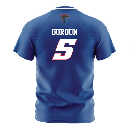 DePaul - NCAA Men's Soccer : Ethan Gordon - Blue Soccer Jersey