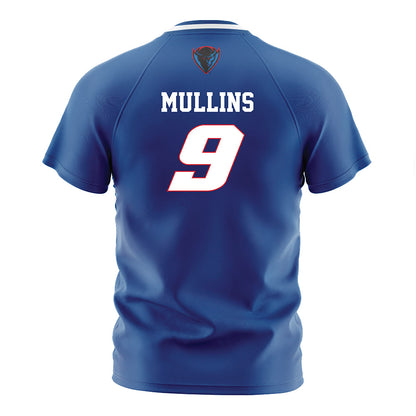DePaul - NCAA Men's Soccer : Liam Mullins - Blue Soccer Jersey-1