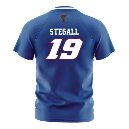 DePaul - NCAA Men's Soccer : Chase Stegall - Blue Soccer Jersey-1
