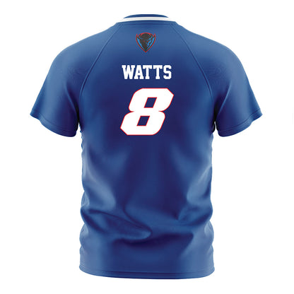 DePaul - NCAA Men's Soccer : Callum Watts - Blue Soccer Jersey