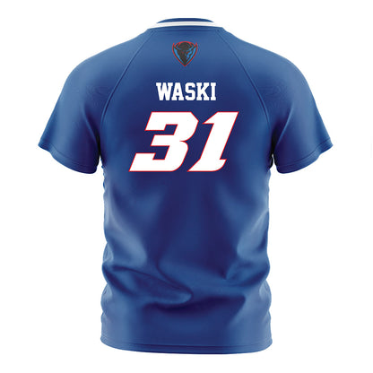 DePaul - NCAA Men's Soccer : Jayden Waski - Blue Soccer Jersey-1