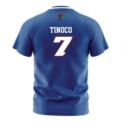 DePaul - NCAA Men's Soccer : Sam Tinoco - Blue Soccer Jersey-1