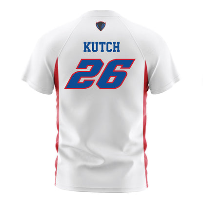 DePaul - NCAA Men's Soccer : Mason Kutch - White Soccer Jersey-1