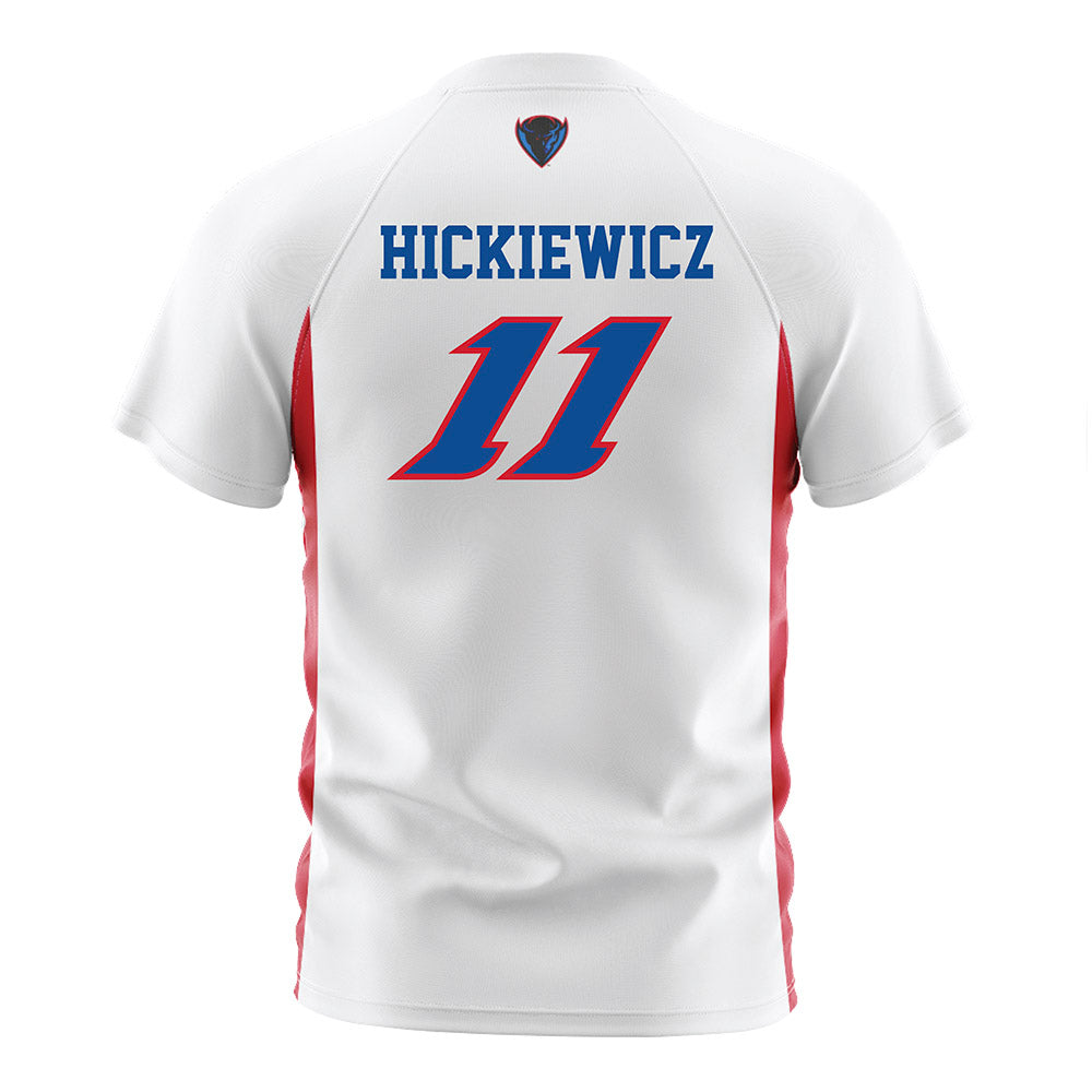 DePaul - NCAA Men's Soccer : Daniel Hickiewicz - White Soccer Jersey-1
