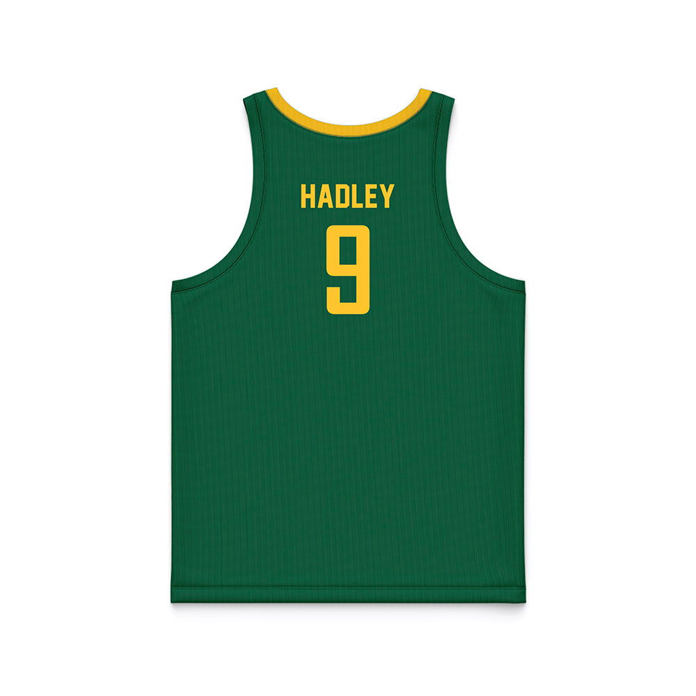 Siena - NCAA Women's Basketball : Caydence Hadley - Green Basketball Jersey-1