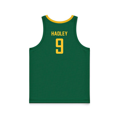 Siena - NCAA Women's Basketball : Caydence Hadley - Green Basketball Jersey-1