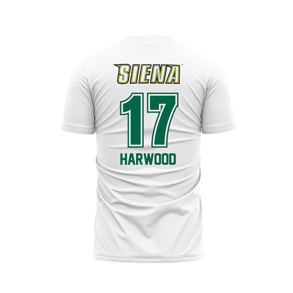 Siena - NCAA Women's Soccer : Natalie Harwood - White Soccer Jersey-1