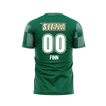 Siena - NCAA Women's Soccer : Maddie Finn - Green Soccer Jersey-1