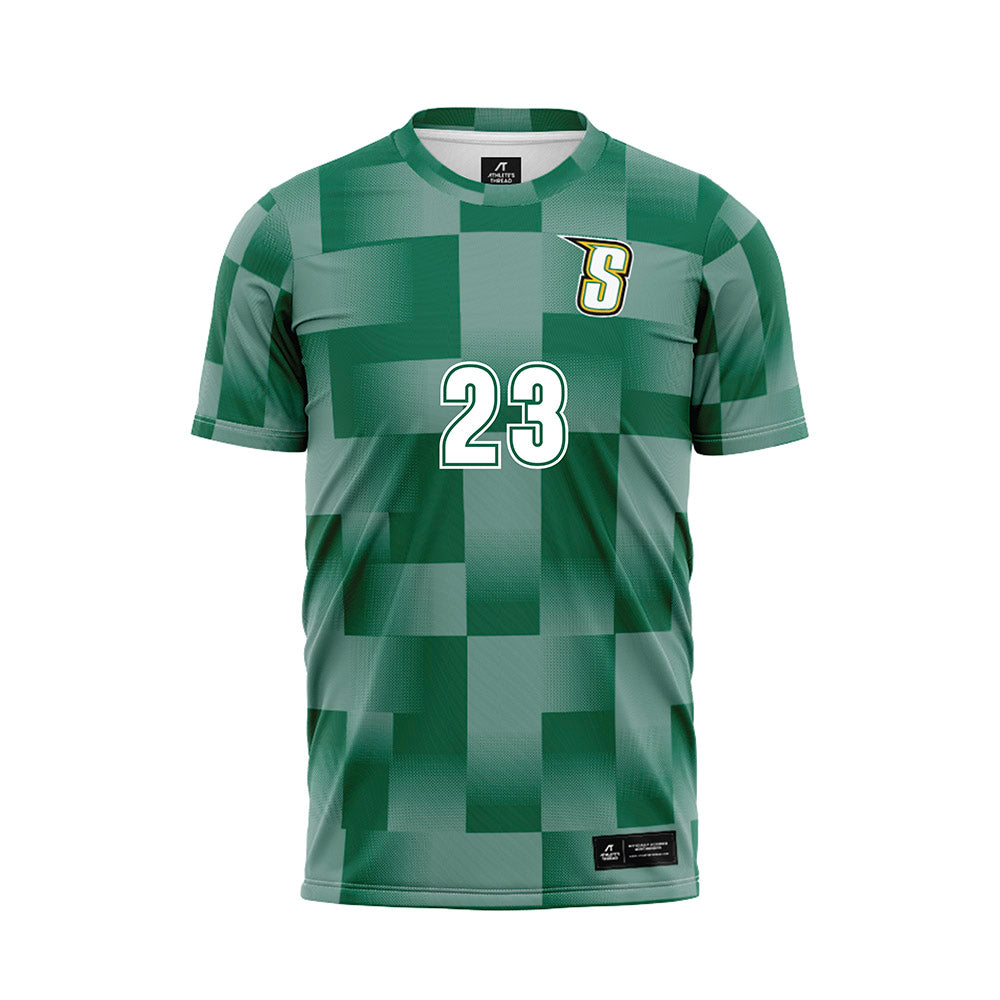 Siena - NCAA Women's Soccer : Abigail Daly - Green Soccer Jersey-0