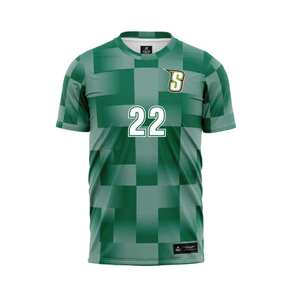 Siena - NCAA Women's Soccer : Grace Crowley - Green Soccer Jersey-0