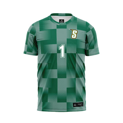 Siena - NCAA Women's Soccer : Cate Burns - Green Soccer Jersey-0