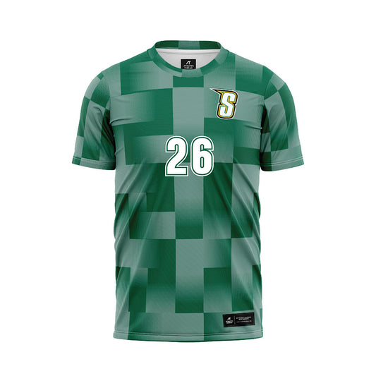 Siena - NCAA Women's Soccer : Cece Funseth - Green Soccer Jersey-0