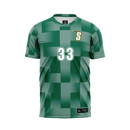 Siena - NCAA Women's Soccer : Josie Hayes - Green Soccer Jersey-0