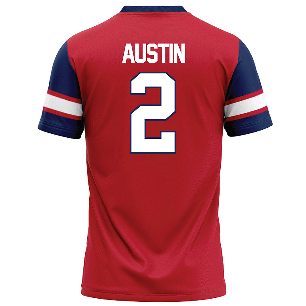 Arizona - NCAA Football : Daylen Austin - Red Football Jersey-1