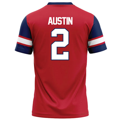 Arizona - NCAA Football : Daylen Austin - Red Football Jersey-1