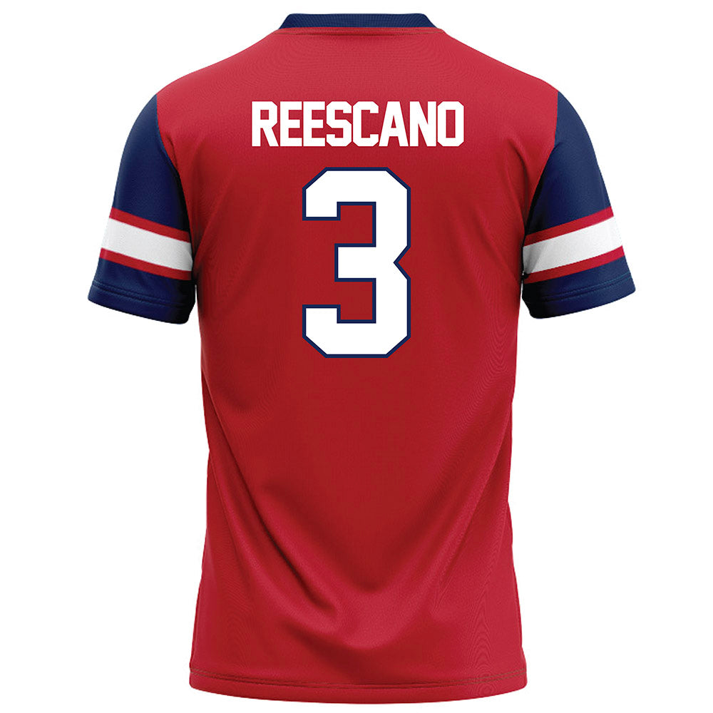 Arizona - NCAA Football : Kedrick Reescano - Red Football Jersey