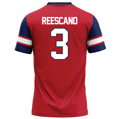 Arizona - NCAA Football : Kedrick Reescano - Red Football Jersey