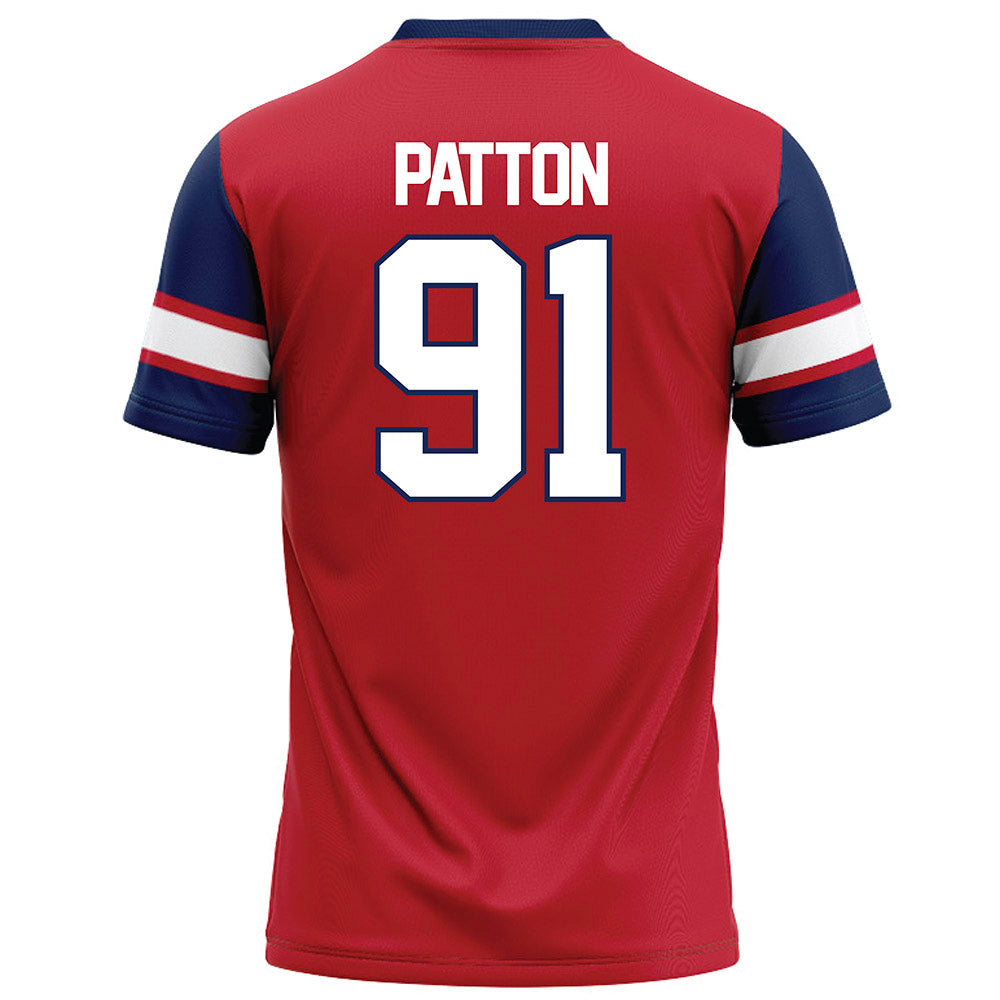 Arizona - NCAA Football : Porter Patton - Red Football Jersey-1
