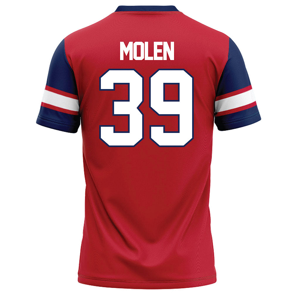 Arizona - NCAA Football : Broden Molen - Red Football Jersey-1