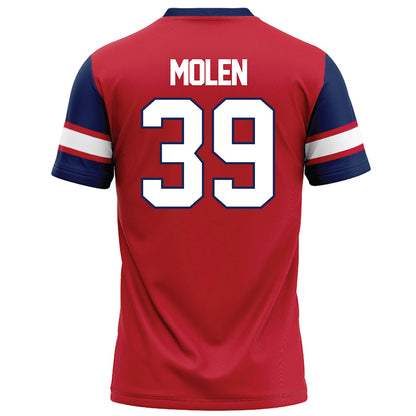 Arizona - NCAA Football : Broden Molen - Red Football Jersey-1