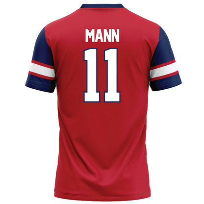 Arizona - NCAA Football : Jabari Mann - Red Football Jersey-1
