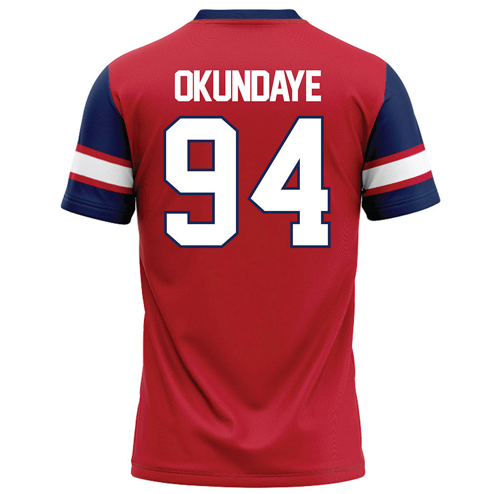 Arizona - NCAA Football : Eduwa Okundaye - Red Football Jersey-1