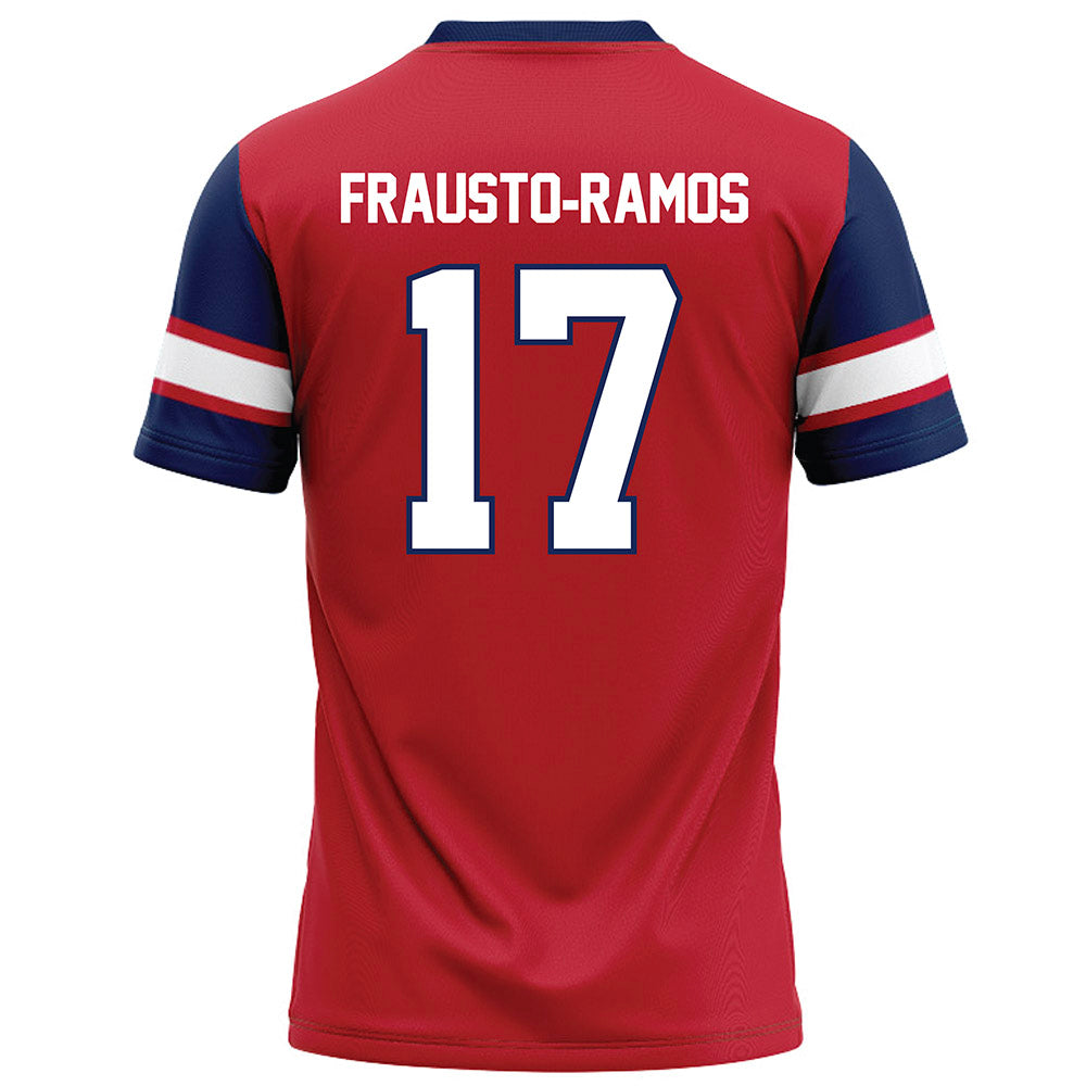 Arizona - NCAA Football : Jshawn Frausto-Ramos - Red Football Jersey-1
